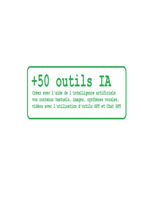 cover image of +50 outils IA